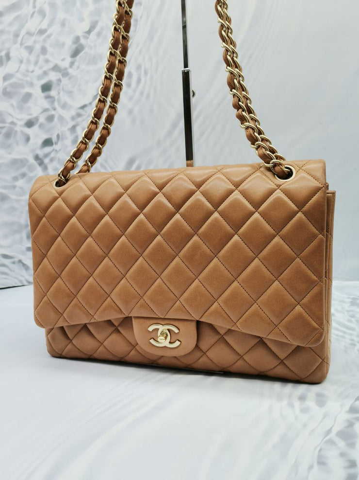 Chanel Beige Quilted Caviar Flap Bag Gold Hardware 2022 Available For  Immediate Sale At Sothebys