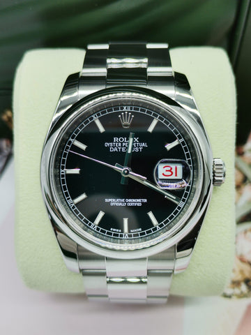 Rolex oyster perpetual datejust ref116200 -full set- - Reeluxs 