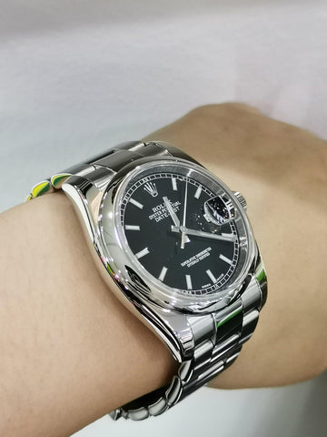 Rolex oyster perpetual datejust ref116200 -full set- - Reeluxs 