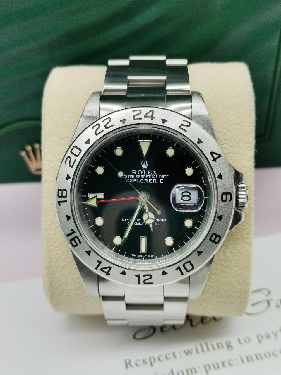 Rolex Explorer Ii 16570 T25 - Reeluxs 