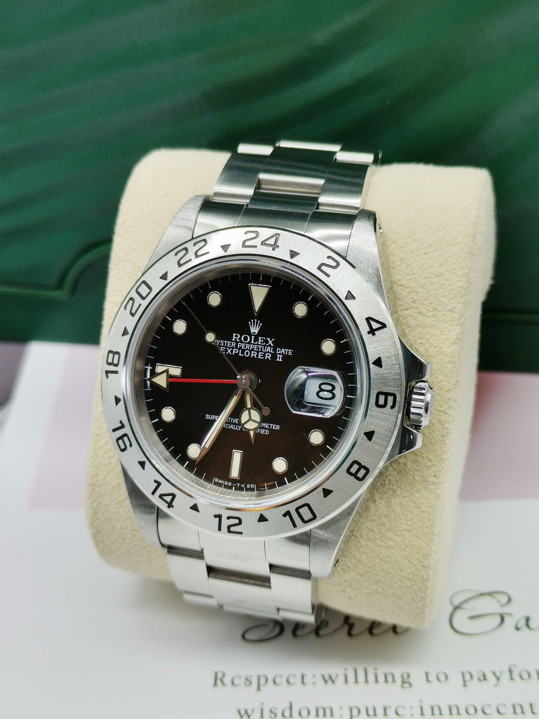 Rolex Explorer Ii 16570 T25 - Reeluxs 